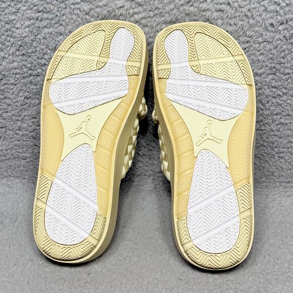 Nike Air Jordan Sophia Womens Size 11 Slide Sandals Team Gold White DO8863-701 - Picture 8 of 9